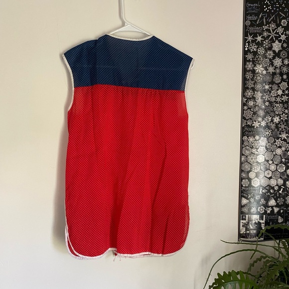 Vintage polka dot artist smock - Picture 2 of 2